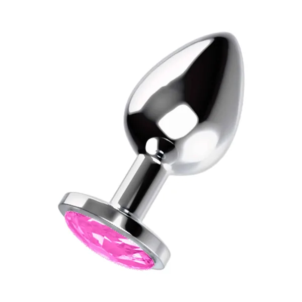 Öhmama Analplugg i Glas, rosa