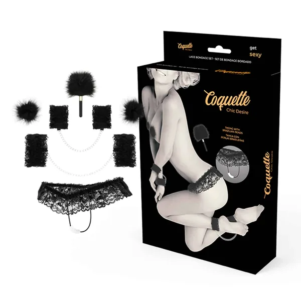 Deluxe Lace Bondage Set