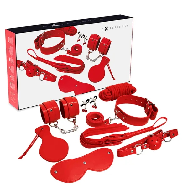BDSM Fetish Kit, röd serie