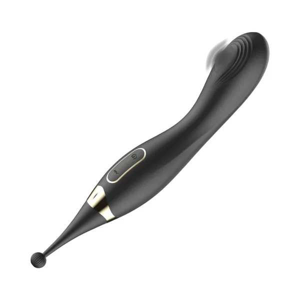 Ibiza pulserande G-punkts- och klitorisvibrator i svart