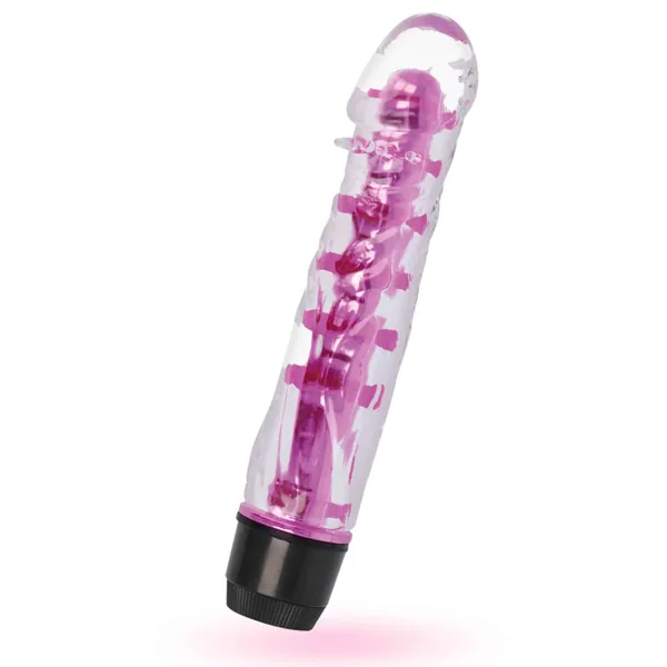 Glossy Lenny, vattentät dildovibrator 14 cm